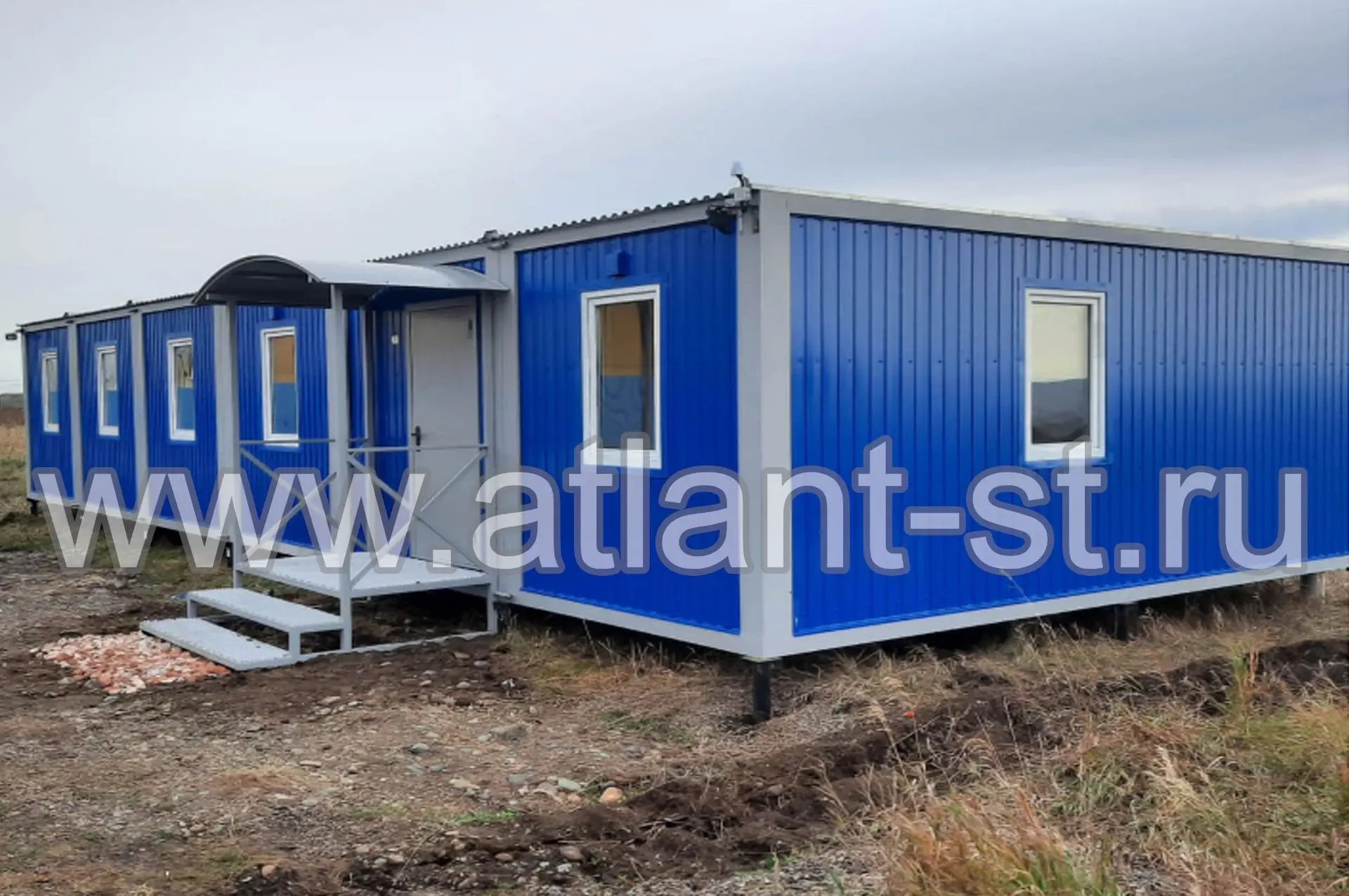 Строительная бытовка 6×2,4 м